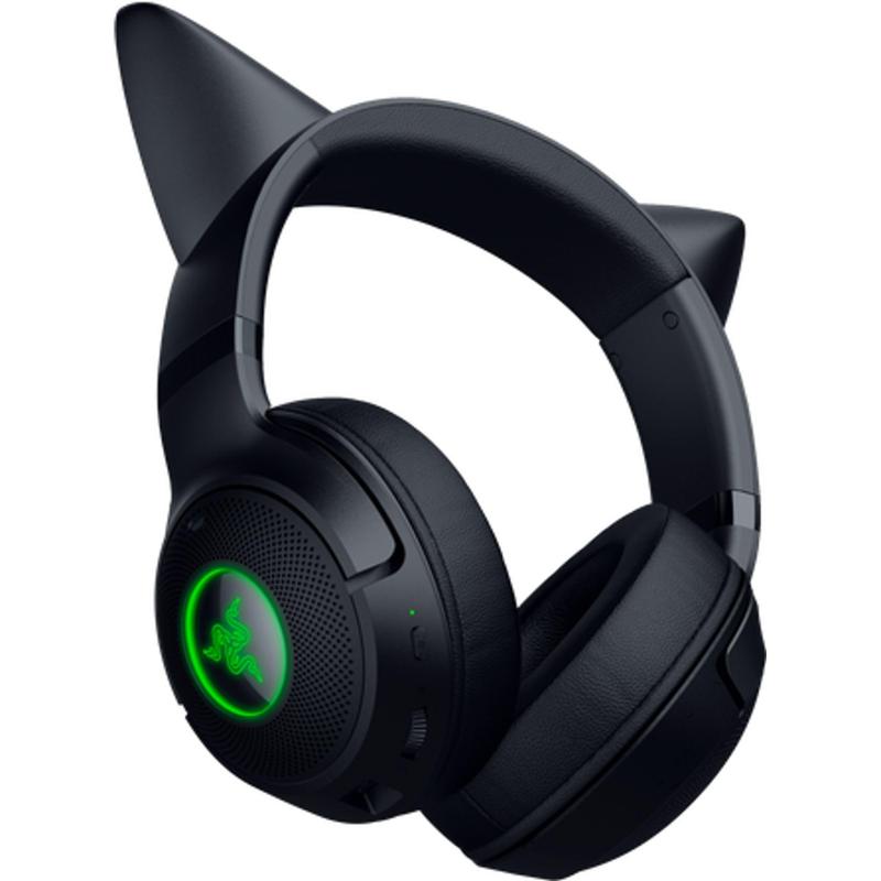 Razer Kraken Kitty V2 BT RZ04-0486 25年製 Fone de ouvido Razer Kraken Kitty V2 BT sem fio RGB preto - Fone
